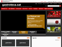 Tablet Screenshot of gastroteca.cat